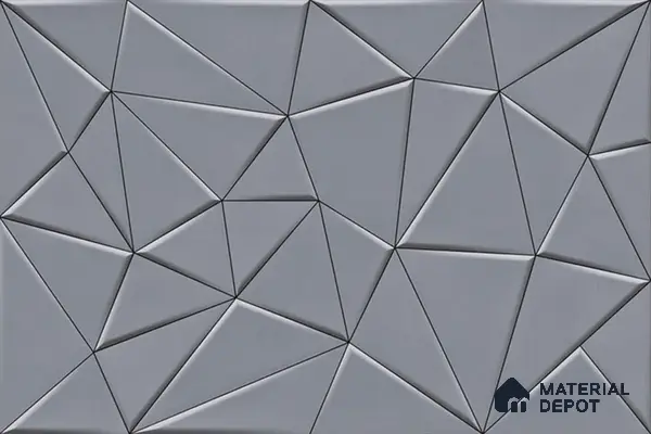 3D Wall Tile TL 00630 C Grey Moonstone 12 x 18 inch Glossy Finish High Definition Digital Ceramic Wall Tile - 6 mm