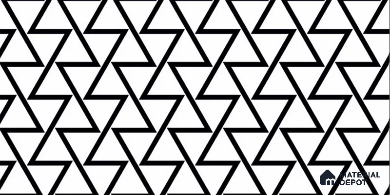 Highlighter Wall Tile TL 06450 B GS Ateler White HL 2 ft x 1 ft Ceramic Glossy Finish - 8 mm | Suitable for Living Room, Kitchen & Bathroom