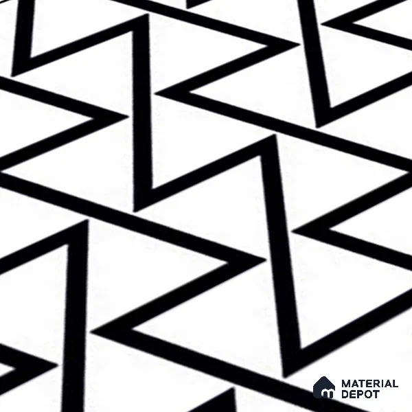 Highlighter Wall Tile TL 06450 B GS Ateler White HL 2 ft x 1 ft Ceramic Glossy Finish - 8 mm | Suitable for Living Room, Kitchen & Bathroom