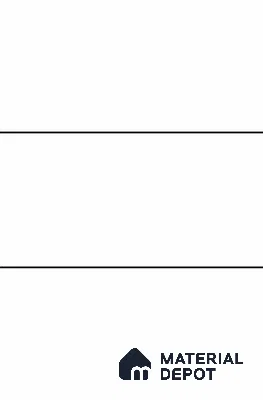 Plain Wall & Floor Tile TL 06398 Plain White 4 ft x 2 ft Vitrified Glossy Finish - 9 mm | Suitable for Living Room, Bedroom & Bathroom (Sample)