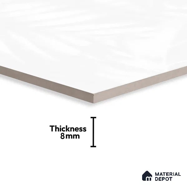 Patterned Floor Tile TL 06511 B 12 inch x 12 inch Ceramic Matte Finish - 8 mm | Suitable for Bathroom, Kitchen | Please Expect a Slight Variation of Pattern