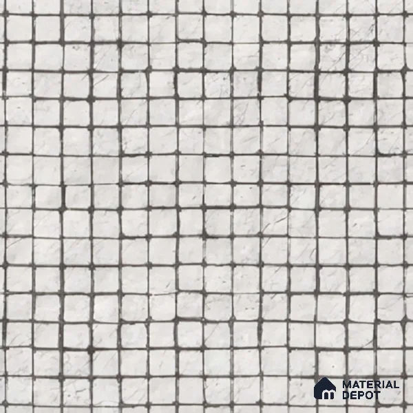 Subway Wall Tile TL 06438 D Coastal Luna Rigo 8 x 8 inch Ceramic Matte Finish - 10 mm | 8 Random Design | Suitable for Accent / Feature Walls, Bathroom, Kitchen Wall & Backsplashes (Sample)