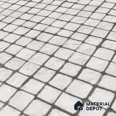 Subway Wall Tile TL 06438 D Coastal Luna Rigo 8 x 8 inch Ceramic Matte Finish - 10 mm | 8 Random Design | Suitable for Accent / Feature Walls, Bathroom, Kitchen Wall & Backsplashes (Sample)