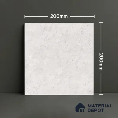 Subway Wall Tile TL 06438 Coastal Luna Blanco 8 x 8 inch Ceramic Matte Finish - 10 mm | 8 Random Design | Suitable for Accent / Feature Walls, Bathroom, Kitchen Wall & Backsplashes (Sample)