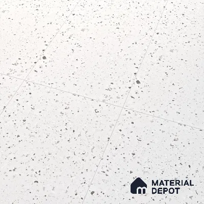 Terrazzo Floor & Wall Tile | TL 07197 B Materika Crema 2 ft x 4 ft Vitrified Matte Finish - 9 mm | Suitable For Living Room, Bedroom, Bathroom (Sample)