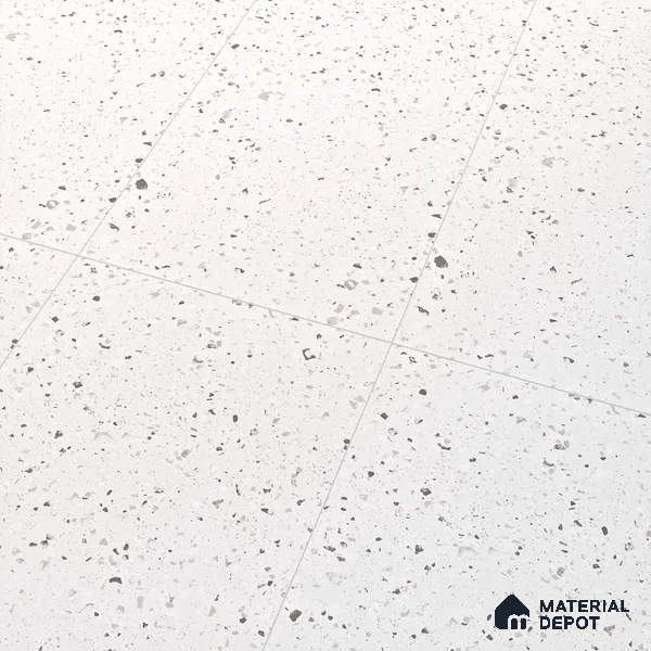 Terrazzo Floor & Wall Tile | TL 07197 B Materika Crema 2 ft x 4 ft Vitrified Matte Finish - 9 mm | Suitable For Living Room, Bedroom, Bathroom (Sample)