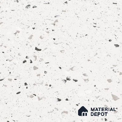 Terrazzo Floor & Wall Tile | TL 07197 B Materika Crema 2 ft x 4 ft Vitrified Matte Finish - 9 mm | Suitable For Living Room, Bedroom, Bathroom (Sample)