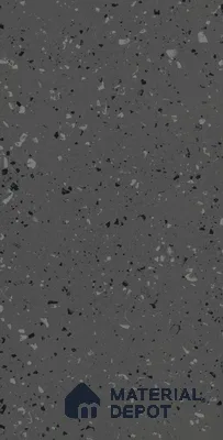 Terrazzo Floor & Wall Tile | TL 07197 D Materika Anthracita 2 ft x 4 ft Vitrified Matte Finish - 9 mm | Suitable For Living Room, Bedroom, Bathroom (Sample)
