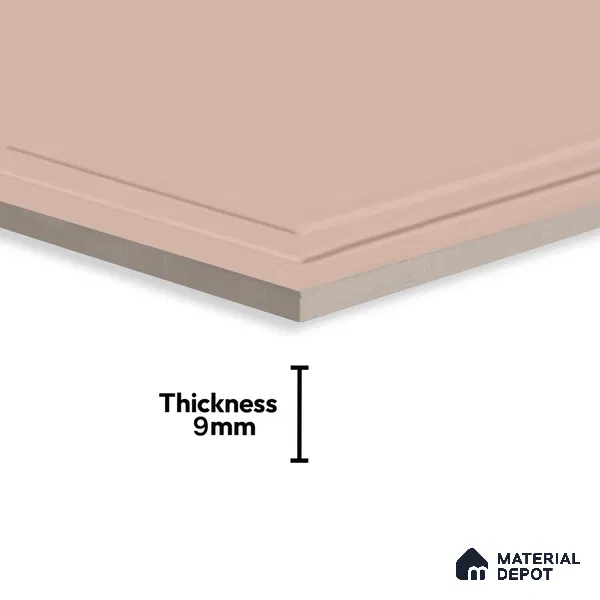 Punch Look Wall Tile TL 07192 C Photoframe Pink 4 ft x 2 ft Vitrified Matte Finish - 9 mm (Sample)