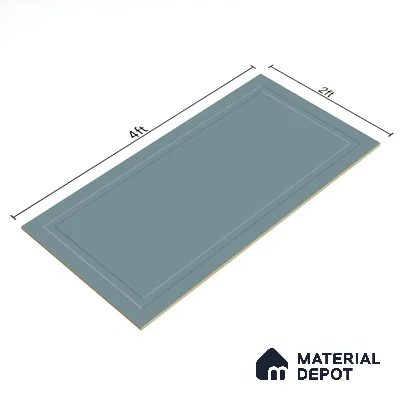 Punch Look Wall Tile TL 07192 D Photoframe Aqua 4 ft x 2 ft Vitrified Matte Finish - 9 mm