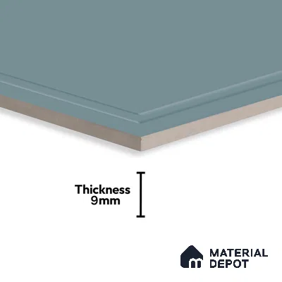 Punch Look Wall Tile TL 07192 D Photoframe Aqua 4 ft x 2 ft Vitrified Matte Finish - 9 mm