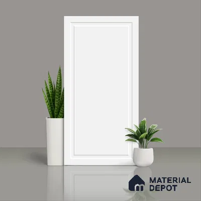 Punch Look Wall Tile TL 07192 Photoframe White 4 ft x 2 ft Vitrified Matte Finish - 9 mm