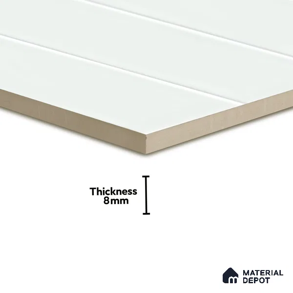 Subway Wall Tile TL 06555 Messi Mint 2 ft x 1 ft Ceramic Glossy Finish - 8 mm | Suitable for Kitchen & Bathroom | Please Expect a Slight Variation of Pattern