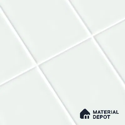 Subway Wall Tile TL 06555 Messi Mint 2 ft x 1 ft Ceramic Glossy Finish - 8 mm | Suitable for Kitchen & Bathroom | Please Expect a Slight Variation of Pattern