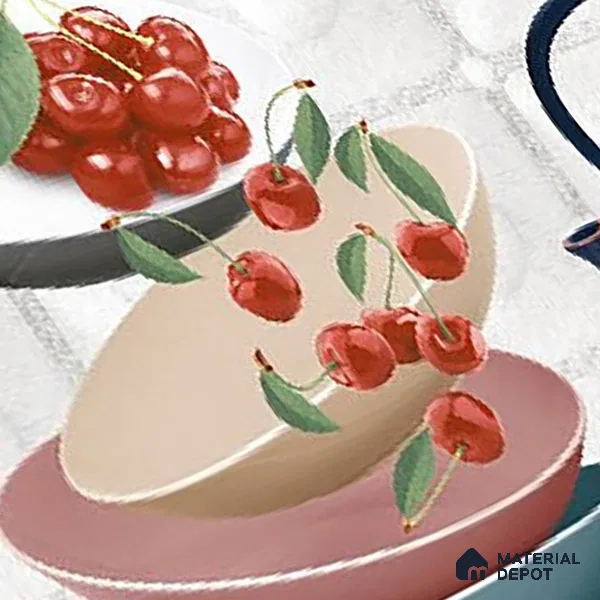 TL 01913 B Cotton White Highlighter 1 18 x 12 inch Glossy Finish Ceramic Wall Tile - 6 mm