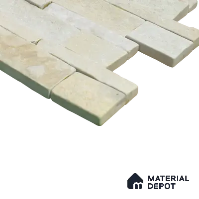 WL 00146 Wind Silver 600 x 150 mm Natural Stone Wall Cladding |  Stone is a Natural Product, Please Expect Variation in Shades