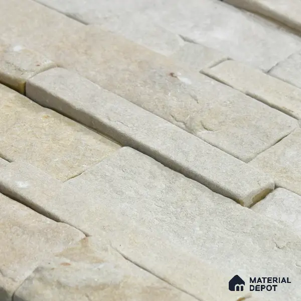 WL 00146 Wind Silver 600 x 150 mm Natural Stone Wall Cladding |  Stone is a Natural Product, Please Expect Variation in Shades
