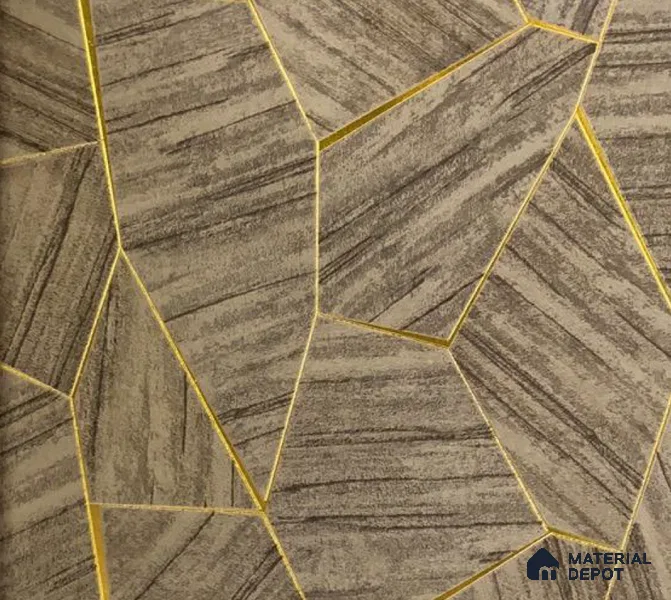 WK15-1525 | 10 Meter x 21 Inches Geometric Look Wallpaper - 57.41 Sq. Ft. | Minimum 15% wastage during installation