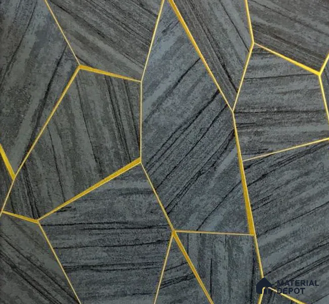 WK15-1526 | 10 Meter x 21 Inches Geometric Look Wallpaper - 57.41 Sq. Ft. | Minimum 15% wastage during installation