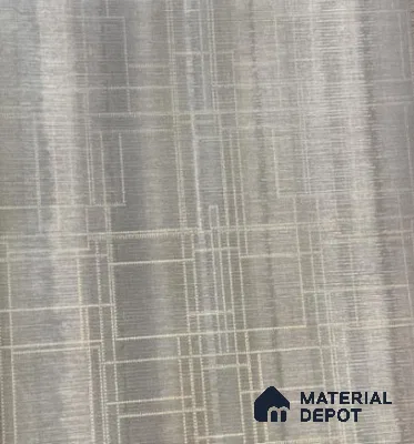 WK21-2120 | Grey & Beige Crosshatch Linear Texture Patterned Wallpaper - 10 Meter x 21 Inches, 57.41 Sq. Ft.