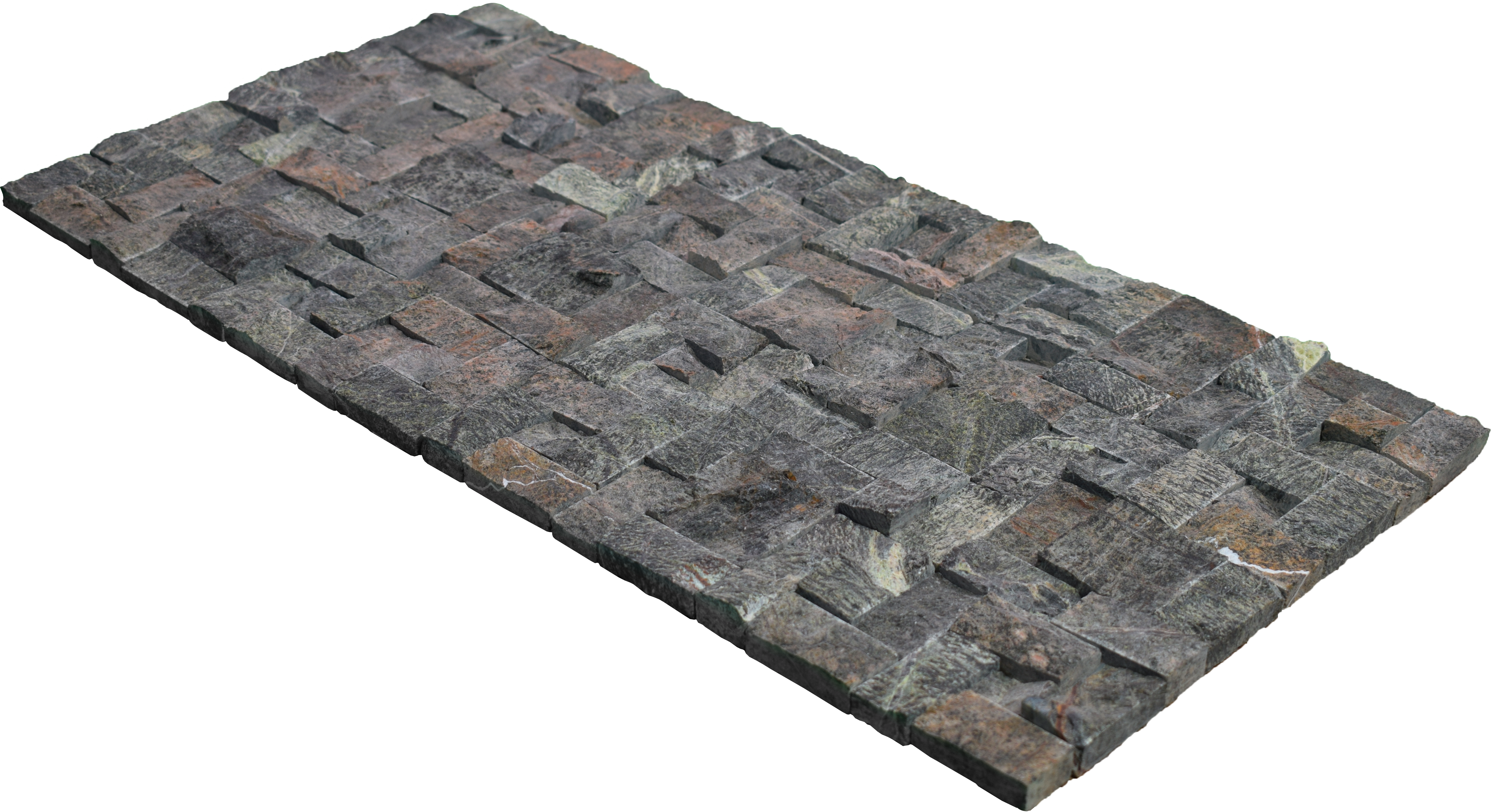 WL 00078 Amazon Green 300 x 300 mm Natural Stone Wall Cladding |  Stone is a Natural Product, Please Expect Variation in Shades