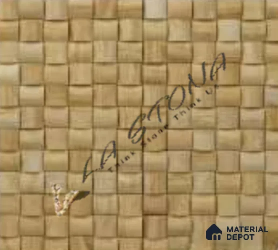 WL 00155 Golden Shell Plain 300 x 300 mm Natural Stone Wall Cladding | Stone is a Natural Product, Please Expect Variation in Shades
