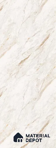 Valentino White Marble look LM 25869 C 8 ft x 4 ft High Gloss Finish Decorative Laminate - 1 mm | Suitable for TV Unit, Wardrobe, Kitchen Cabinate
