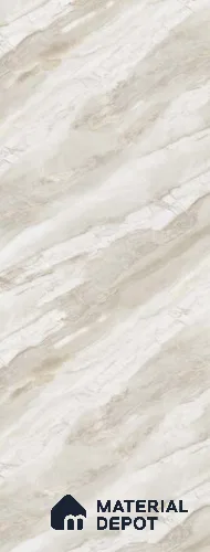 Golden Statuario Marble look LM 25869 B 8 ft x 4 ft High Gloss Finish Decorative Laminate - 1 mm | Suitable for TV Unit, Wardrobe, Kitchen Cabinate