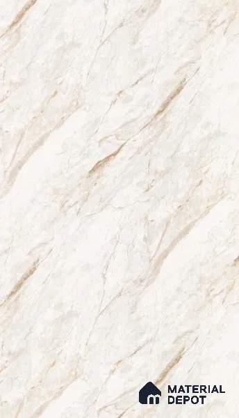Valentino White Stone look LM 25855  8 ft x 4 ft Rustic Stone Finish Decorative Laminate - 1 mm | Suitable for TV Unit, Wardrobe, Kitchen Cabinate