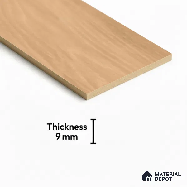 Wood Floor Tile TL 06115 Empire Natural 1200 x 200 mm Vitrified Matte Finish - 9 mm | 12 Random Design | Suitable For Living Room, Bedroom, Kitchen | 2-3 mm Spacer is Mandatory