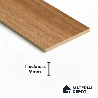 Wood Floor Tile TL 06107 6602 1200 x 200 mm Vitrified Matte Finish - 9 mm | 18 Random Design | Suitable For Living Room, Bedroom, Kitchen | 2-3 mm Spacer is Mandatory (Sample)