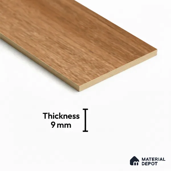 Wood Floor Tile TL 06107 6602 1200 x 200 mm Vitrified Matte Finish - 9 mm | 18 Random Design | Suitable For Living Room, Bedroom, Kitchen | 2-3 mm Spacer is Mandatory (Sample)