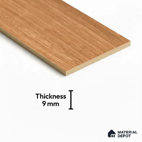 Wood Floor Tile TL 06104 5601 1200 x 200 mm Vitrified Matte Finish - 9 mm | 6 Random Design | Suitable For Living Room, Bedroom, Kitchen | 2-3 mm Spacer is Mandatory