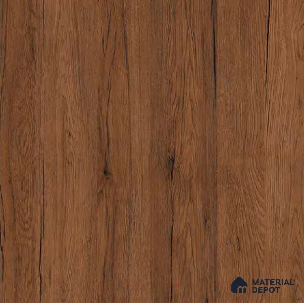 Wood Floor Tile TL 06316 Cascina Wenge 2 ft x 2 ft Vitrified Matte Finish - 9 mm | Suitable for Living Room, Bedroom, Bathroom