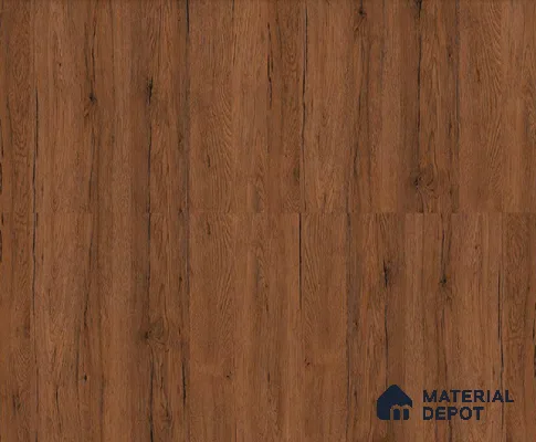 Wood Floor Tile TL 06316 Cascina Wenge 2 ft x 2 ft Vitrified Matte Finish - 9 mm | Suitable for Living Room, Bedroom, Bathroom