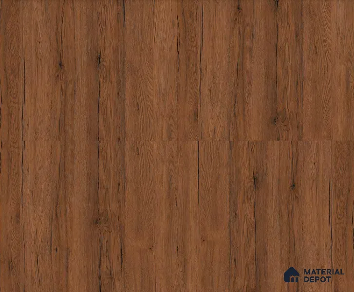 Wood Floor Tile TL 06316 Cascina Wenge 2 ft x 2 ft Vitrified Matte Finish - 9 mm | Suitable for Living Room, Bedroom, Bathroom