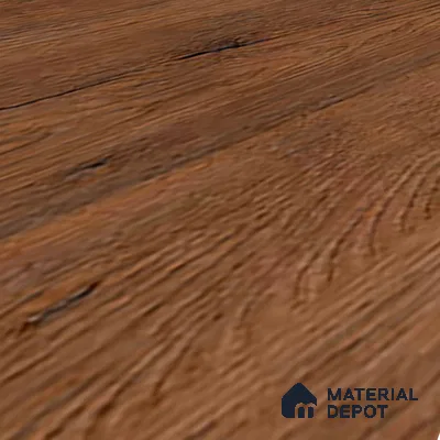 Wood Floor Tile TL 06316 Cascina Wenge 2 ft x 2 ft Vitrified Matte Finish - 9 mm | Suitable for Living Room, Bedroom, Bathroom