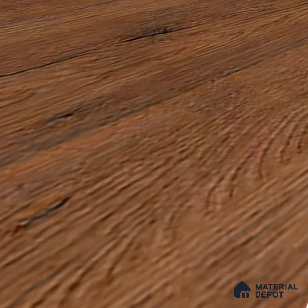 Wood Floor Tile TL 06316 Cascina Wenge 2 ft x 2 ft Vitrified Matte Finish - 9 mm | Suitable for Living Room, Bedroom, Bathroom