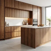 Wood Laminates For Kitchen Cabinate