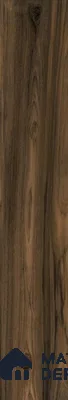 Wooden Floor Tile TL 04735 Plank Scape African Dark Wood 1200 x 200 mm Vitrified Matte Finish - 9 mm | Random Design | Suitable for Living Room, Bedroom, Kitchen, Bathroom (Sample)