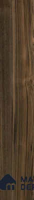 Wooden Floor Tile TL 04735 Plank Scape African Dark Wood 1200 x 200 mm Vitrified Matte Finish - 9 mm | Random Design | Suitable for Living Room, Bedroom, Kitchen, Bathroom (Sample)