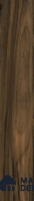 Wooden Floor Tile TL 04735 Plank Scape African Dark Wood 1200 x 200 mm Vitrified Matte Finish - 9 mm | Random Design | Suitable for Living Room, Bedroom, Kitchen, Bathroom (Sample)