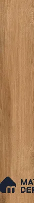 Wooden Floor Tile TL 04810 Plank Scape Logwood Brown 1200 x 200 mm Vitrified Matte Finish - 9 mm | Random Design | Suitable for Living Room, Bedroom, Kitchen, Bathroom (Sample)