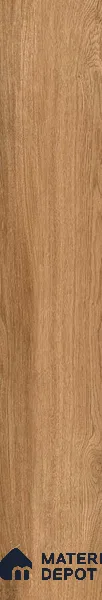 Wooden Floor Tile TL 04810 Plank Scape Logwood Brown 1200 x 200 mm Vitrified Matte Finish - 9 mm | Random Design | Suitable for Living Room, Bedroom, Kitchen, Bathroom (Sample)