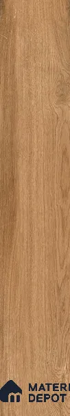 Wooden Floor Tile TL 04810 Plank Scape Logwood Brown 1200 x 200 mm Vitrified Matte Finish - 9 mm | Random Design | Suitable for Living Room, Bedroom, Kitchen, Bathroom (Sample)
