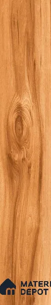 Wooden Floor Tile TL 04811 Plank Scape Golden Birch Wood 1200 x 200 mm Vitrified Matte Finish - 9 mm | Random Design | Suitable for Living Room, Bedroom, Kitchen, Bathroom (Sample)