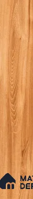 Wooden Floor Tile TL 04811 Plank Scape Golden Birch Wood 1200 x 200 mm Vitrified Matte Finish - 9 mm | Random Design | Suitable for Living Room, Bedroom, Kitchen, Bathroom (Sample)