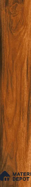 Wooden Floor Tile TL 04812 Plank Scape Palmwood Brown 1200 x 200 mm Vitrified Matte Finish - 9 mm | Random Design | Suitable for Living Room, Bedroom, Kitchen, Bathroom (Sample)