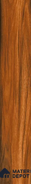 Wooden Floor Tile TL 04812 Plank Scape Palmwood Brown 1200 x 200 mm Vitrified Matte Finish - 9 mm | Random Design | Suitable for Living Room, Bedroom, Kitchen, Bathroom (Sample)