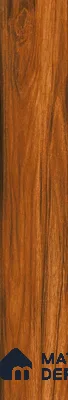 Wooden Floor Tile TL 04812 Plank Scape Palmwood Brown 1200 x 200 mm Vitrified Matte Finish - 9 mm | Random Design | Suitable for Living Room, Bedroom, Kitchen, Bathroom (Sample)